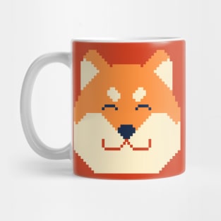 fox pixel art Mug